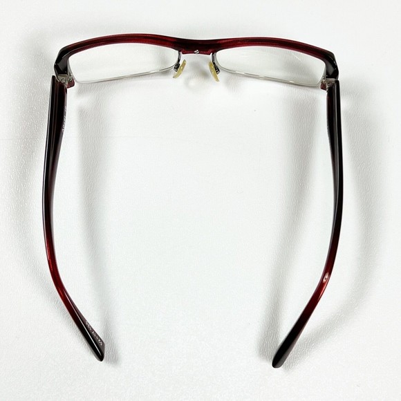 Alain Mikli A0491 16 Eyeglasses Frame Red 52-17-135 Half Rim with Case main image 12